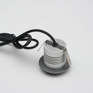 LEDEAST T-002 DC24V 5W IP65 Luminaire LED encastré au sol en aluminium pour extérieur, jardin, <span class=keywords><strong>terrasse</strong></span>, escalier, éclairage paysager - Product Image 2
