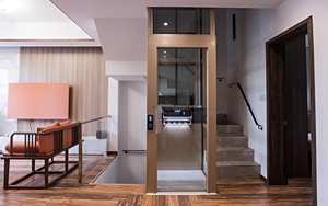 Tiếng ồn thấp 400kg nhà nhỏ thang máy thang máy ngoài trời 2 người 3 tầng bên ngoài biệt thự thang máy - Product Image 5