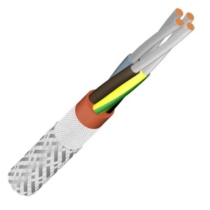 180C chịu nhiệt Cáp sihf/GL-P Silicone 4 lõi 16sqmm cáp thép bện <span class=keywords><strong>Halogen</strong></span> miễn phí đa lõi Silicone vỏ cáp - Product Image 2