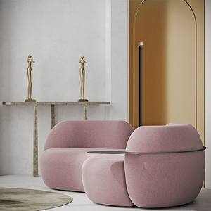 Arredamento di Alta Moda per Villa, Comodo Divano a Due Posti in Tessuto per Soggiorno - Product Image 3