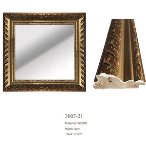Fabbrica Oro Cornici Pittura A Olio Framer Specchi Della Parete Della Decorazione Della Cornice del Commercio All'ingrosso Classico Barocco In Legno China Hotel Decorazione - Product Image 3