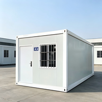 Abri de jardin modulaire portable en acier pour usage extérieur, parcs, villas et bureaux