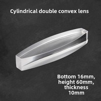 Lentille Optique pour Expérience de Physique, Cylindrique, Semi-circulaire, Triangulaire, Rectangulaire, Concave, Convexe pour l'Enseignement