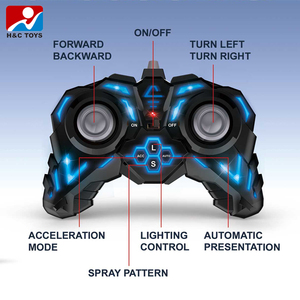 I bambini hanno illuminato il telecomando 2.4g a spruzzo multifunzione <span class=keywords><strong>auto</strong></span> della polizia 8 canali 1:16 rc <span class=keywords><strong>auto</strong></span> giocattoli - Product Image 5