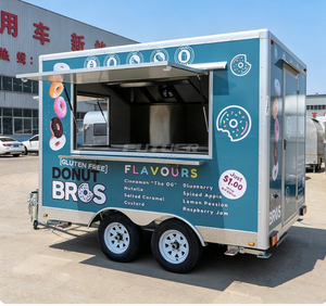 Camion de restauration mobile USA avec cuisine complète pour snacks, beignets, hot-dogs, pizzas, glaces, équipé 220V pour restaurants et commerçants - Product Image 3