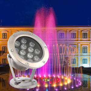 Projecteur <span class=keywords><strong>LED</strong></span> RGBW Submersible IP68 9W-18W DC24V en Acier Inoxydable pour Fontaine de Jardin, Étang, <span class=keywords><strong>Cascade</strong></span>, Spa - Product Image 5