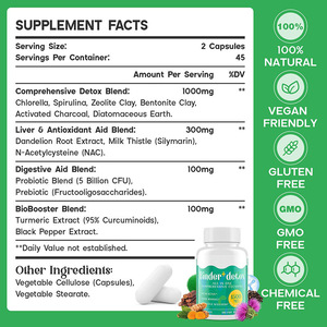 <span class=keywords><strong>Capsules</strong></span> de compléments alimentaires pour adultes, biologiques, véganes, personnalisables avec des ingrédients de marque privée, vente en gros - Product Image 2