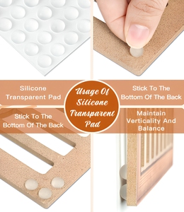 Decorazione Murale Geometrica Boho in Legno Personalizzabile, Set da 3 Pezzi per <span class=keywords><strong>Soggiorno</strong></span> e Camera da Letto - Product Image 3