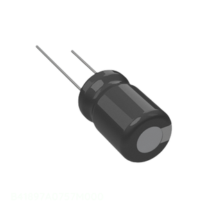Condensador de Aluminio de 750 uF, 75V, Polarizado, con Orificio Pasante, Canal del Fabricante B41897A0757M000 - Product Image 1
