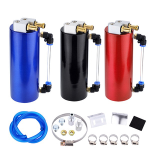Collecteur d'huile Auso-Racing rouge universel pour systèmes de moteur de voiture tuning - Product Image 3