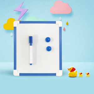 Colorful Plastic Frame Double Sided School Kids Custom Logo Small Size Portable Magnetic <strong>Mini</strong> Dry Erase <strong>Whiteboard</strong> - Product Image 6