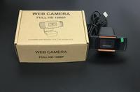 Webcam 1080P Full HD Auto Focus Kamera Web dengan Mikrofon Terintegrasi untuk Perekaman Video Kerja