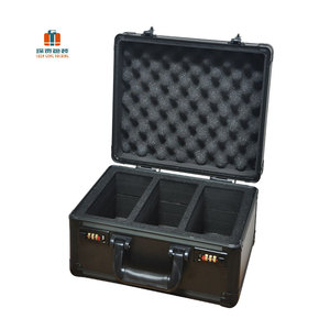 Tùy Chỉnh Thẻ Thể Thao Lưu Trữ CD Hiển Thị Trường Hợp Nhôm Với Khóa Kết Hợp - Product Image 2