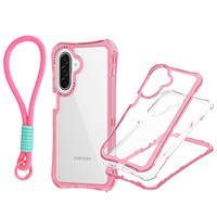 BEAUTYLINE Étui de protection pour téléphone portable 3 en 1 avec airbag premium, vente en gros pour Samsung Galaxy A17, coque de téléphone intelligent
