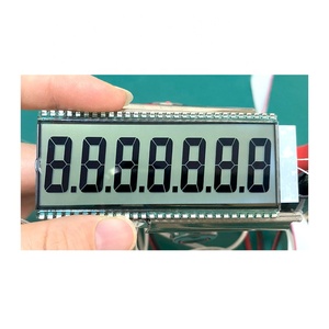 Module d'affichage LCD personnalisé FSTN VA TH HTN avec rétroéclairage orange, conforme RoHS, pour compteur, module LCD en verre TN personnalisé - Product Image 2