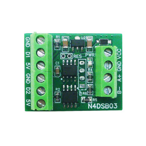Module collecteur de température Eletechsup N4DSB03 1-2CH RS485 -55 +125°C pour capteur DC 5V/12V/24V Thermostat Maison Intelligente Nouveau - Product Image 1
