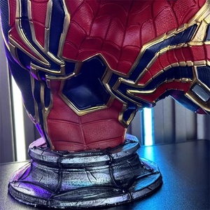 Avengers Tùy Chỉnh Nhựa Thủ Công Handmade Sắt Người Đàn Ông Và Tuyệt Vời Spider-<span class=keywords><strong>Man</strong></span> Bust Cho Nhân Vật Phim Hoạt Hình Thu - Product Image 3