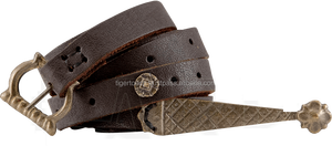 Cinturón llano medieval Sophia hecho de material de aleación duradero BC - Product Image 4