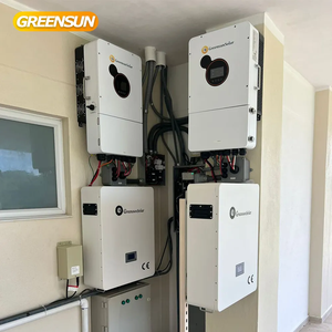 Komplette Wind-und Solar-Hybrid-Energie systeme 20kW 12kW 10kW 8kW Split-Phase 110/120V Farm Solar System mit Lithium batterie