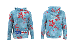 เสื้อสเวตเตอร์มีฮู้ดผ้าฟลีซแขนยาวสั่งตัดอย่างดี - Product Image 3