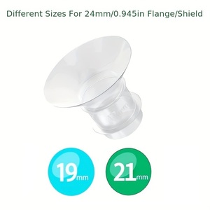 Inserto flangiato 19mm/21mm compatibile con tiralatte indossabile tiralatte scudo/inserto flangia pompa S9/S10/S12 parti di ricambio - Product Image 2
