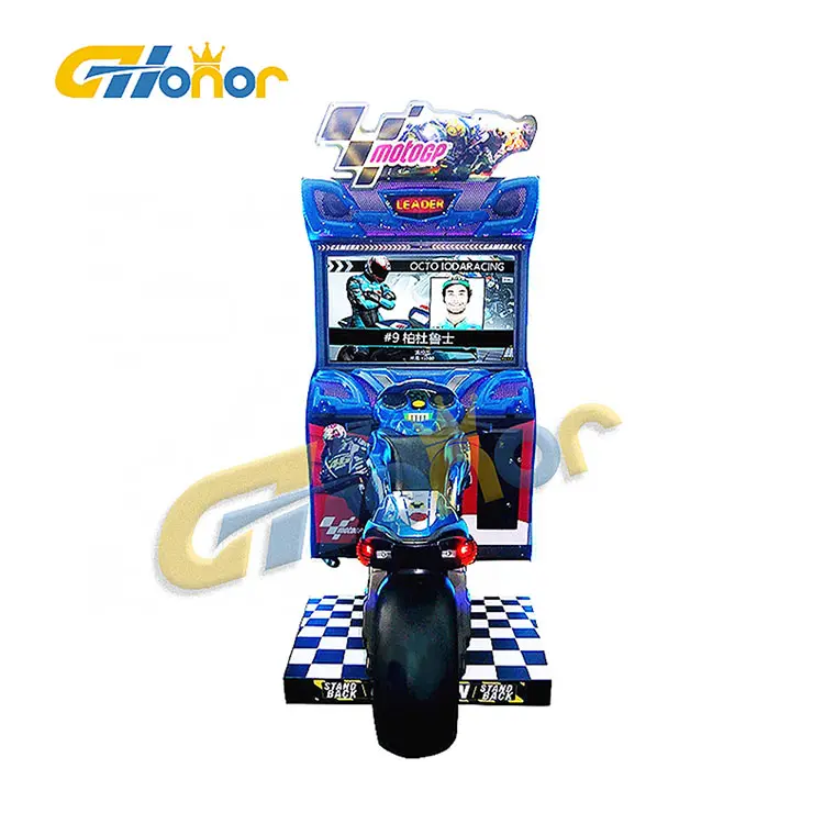 Amusement Zone Coin Operated Moto Gp Super Bike 2 Video Motorcycle Racing Simulator Arcade Game Machine For game zone