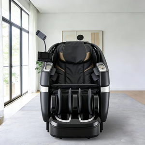 Sillón de Masaje Eléctrico, Cápsula de Lujo Totalmente Automática con Temporizador de 3 Velocidades, Amasamiento y <span class=keywords><strong>Tui</strong></span> <span class=keywords><strong>Na</strong></span> para Todo el Cuerpo, Sillón Reclinable Inteligente - Product Image 4