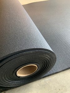 Système d'insonorisation en vinyle massif pour murs et sols, feutre d'isolation acoustique MLV pour la réduction du bruit et le tapis d'amortissement - Product Image 1