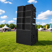 Nuevo Roland Crown Active Stereo, Sistema de Sonido Line Array de Neodimio de 10 Pulgadas, 2 Vías, Audio de Alta Resolución, Subwoofer de 18 Pulgadas con Salida de 700W/1400W