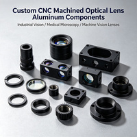 Composants de Cylindre Optique en Aluminium Usiné CNC OEM pour Systèmes de Vision Industrielle et d'Imagerie Médicale – Direct Usine