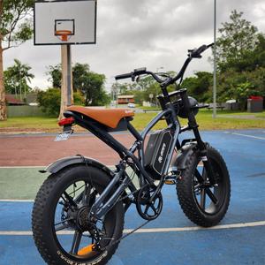Bicicleta Eléctrica JANSNO X50 de 20 Pulgadas, 48V 17Ah, Fatbike con Llantas Anchas, Bicicleta Eléctrica de Montaña con Suspensión Completa para Adultos - Product Image 2