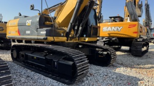 รถขุดไฮดรอลิกตีนตะขาบ Caterpillar 336D มือสอง สำหรับส่งออก พร้อม EPA/CE รถขุดตีนตะขาบสีเหลือง เครื่องจักรหนัก - Product Image 5