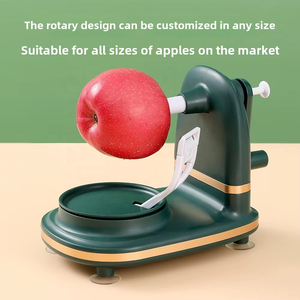 Éplucheur de <span class=keywords><strong>pommes</strong></span> à manivelle, éplucheur automatique domestique, machine à éplucher les fruits multifonctionnelle - Product Image 3