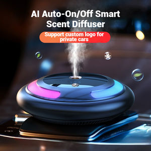 Wholesale Modern Customized Logo Car Smart <b>Diffuser</b> LED Light Zinc Alloy Portable USB Air Perfume <b>Essential</b> <b>Oil</b> <b>Diffuser</b> - Product Image 6