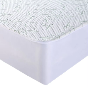 Protège-matelas Queen King par PURE BAMBOO Viscose imperméable dérivée du bambou Couvre-matelas respirant et silencieux Protège - Product Image 2
