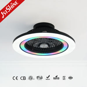 Ventilador de Techo LED 1stshine, Elegante, <span class=keywords><strong>23</strong></span> Pulgadas, Iluminación RGB, Ventilador de Techo Interior para Fiestas con Luz LED - Product Image 1