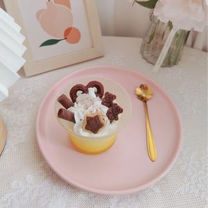Vela de Cera de Soja DIY con Forma de Helado Simulado en Vaso, Linda Vela de Comida para Regalo, Velas de Postre con Forma de Cono de Helado - Product Image 4