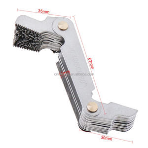 Jauge de pas de filetage SAE <span class=keywords><strong>Whitworth</strong></span> 55 degrés et métrique 60 degrés et US 60 degrés - Product Image 5