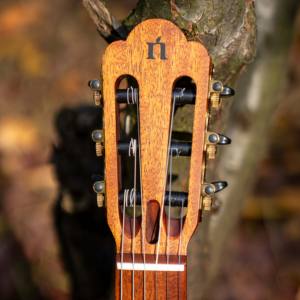 Nbsg สายไนลอน6เส้นเรียบอัจฉริยะ, สายมะฮอกกานี38นิ้วเคลือบด้านสำหรับคนรักดนตรี - Product Image 3