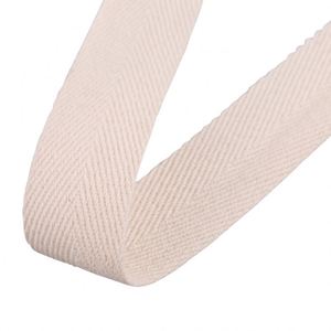 ผ้าใยฝ้ายลายก้างปลาแบบโรงงาน หนา 1.3 มม. กว้าง 1.5 นิ้ว ผ้าใยฝ้ายทอลายทวิลสำหรับเสื้อผ้าและกระเป๋าเป้ - Product Image 3