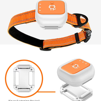 Collier de suivi GPS pour animaux de compagnie avec batterie longue durée de 25 jours, mode économie d'énergie, 1 mois en veille pour chiens