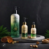 Ensemble de gel douche et brume corporelle éclaircissante et blanchissante à la vitamine C naturelle biologique de Xiamen, marque privée, pour hommes, tous types de peau
