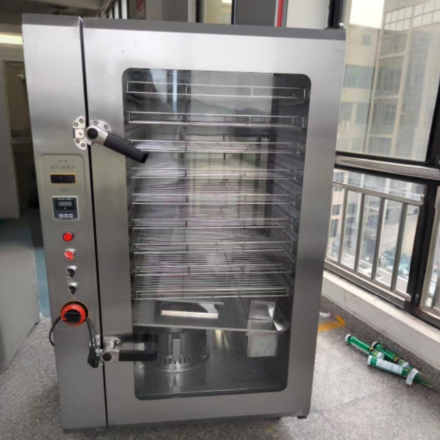 Stainless Steel Electric Smoker Fish Meat Smoke Machine Kitchen Accessory Bbq Smoker Commercial Fish Meat Smoker