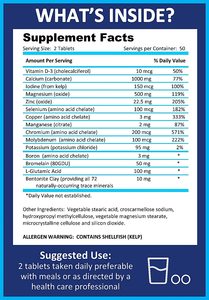 OEM Complex อาหารเสริมแคลเซียมแมกนีเซียมเหล็กสังกะสีซีลีเนียมแท็บเล็ตสำหรับผลิตภัณฑ์เสริมอาหาร - Product Image 5