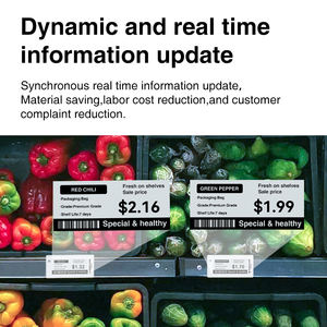 3.52 Inch Digitaal Smart Label Draadloos E-Inkt Epaper Display Label Elektronisch Prijslabel Esl Voor Supermarkt - Product Image 4