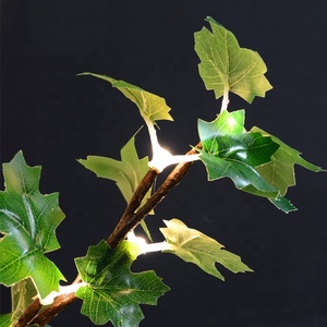 Luar ruangan grosir 6 kaki putih & putih hangat bebas Switchable Led bercahaya pohon Maple cahaya Ideal untuk rumah Hotel pesta dan banyak lagi - Product Image 5