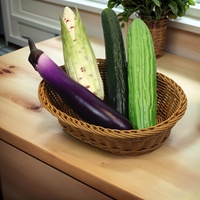 Ensemble de légumes artificiels réalistes (Courge amère, Concombre, Aubergine, Maïs) – Accessoire pédagogique et de présentation