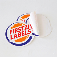 Maquette gratuite, impression résistante aux UV, vinyle PVC durable pour extérieur, étiquette adhésive imperméable, autocollant de logo découpé au laser, autocollants personnalisés