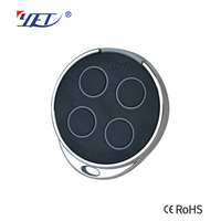 YET2174 Control Remoto Portátil para Puerta de Garaje, Tipo D4, con Aprendizaje de Código, 433mhz