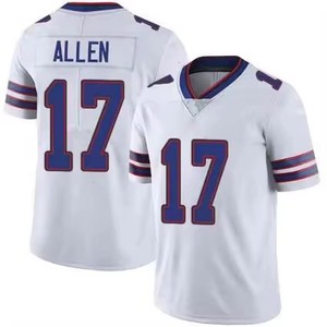 Camisetas Bordadas de Fútbol Americano Unisex <span class=keywords><strong>NF</strong></span> L Buffalo Bills al por Mayor # 17 Allen # 14 Diggs # 0 Coleman # 40 Miller # 88 Knox - Product Image 4